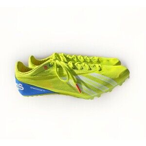 Adidas Sprint Star 4 Mens Size 9.5 Yellow Running Track & Field Spikes Shoes